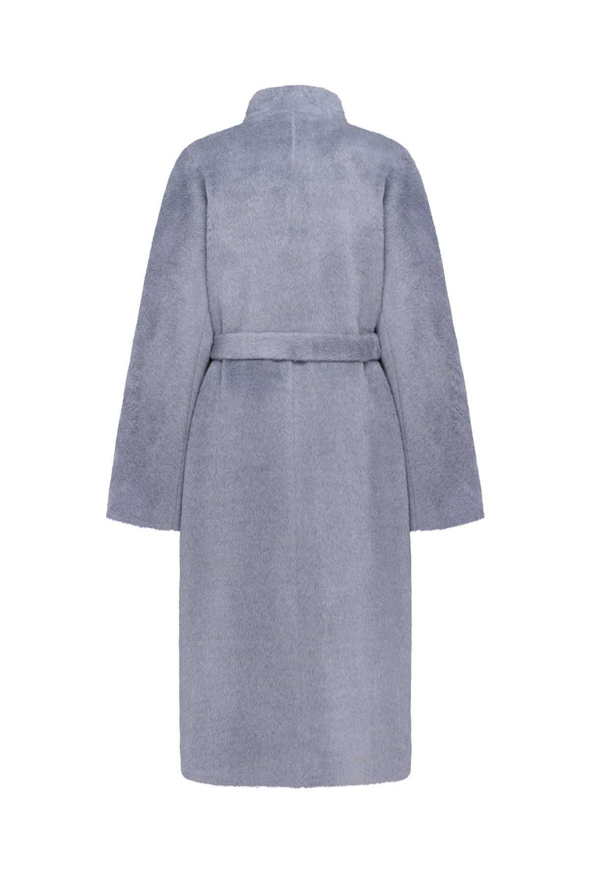 Gray robe on a white background