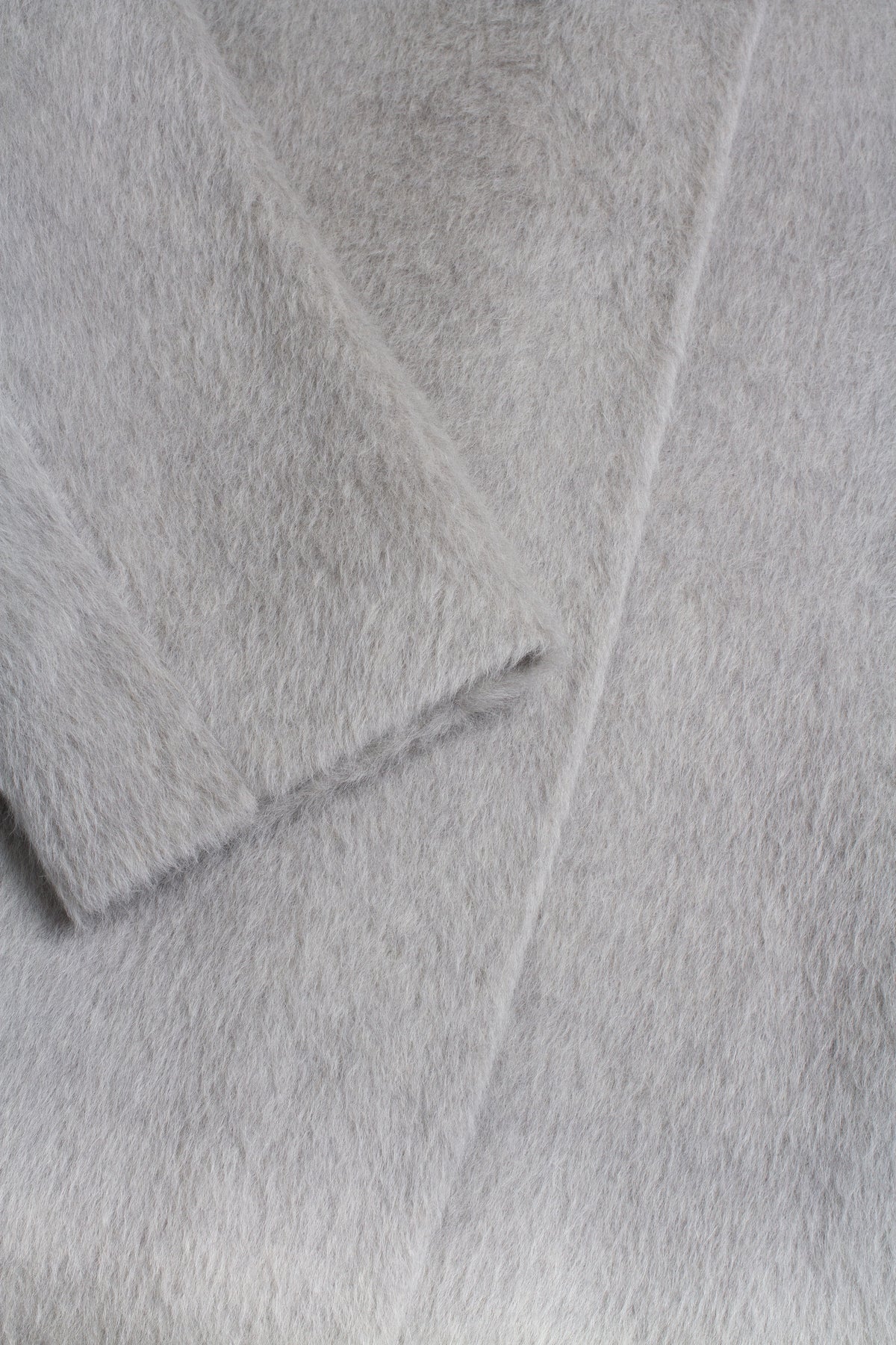 Close-up of a gray fabric texture